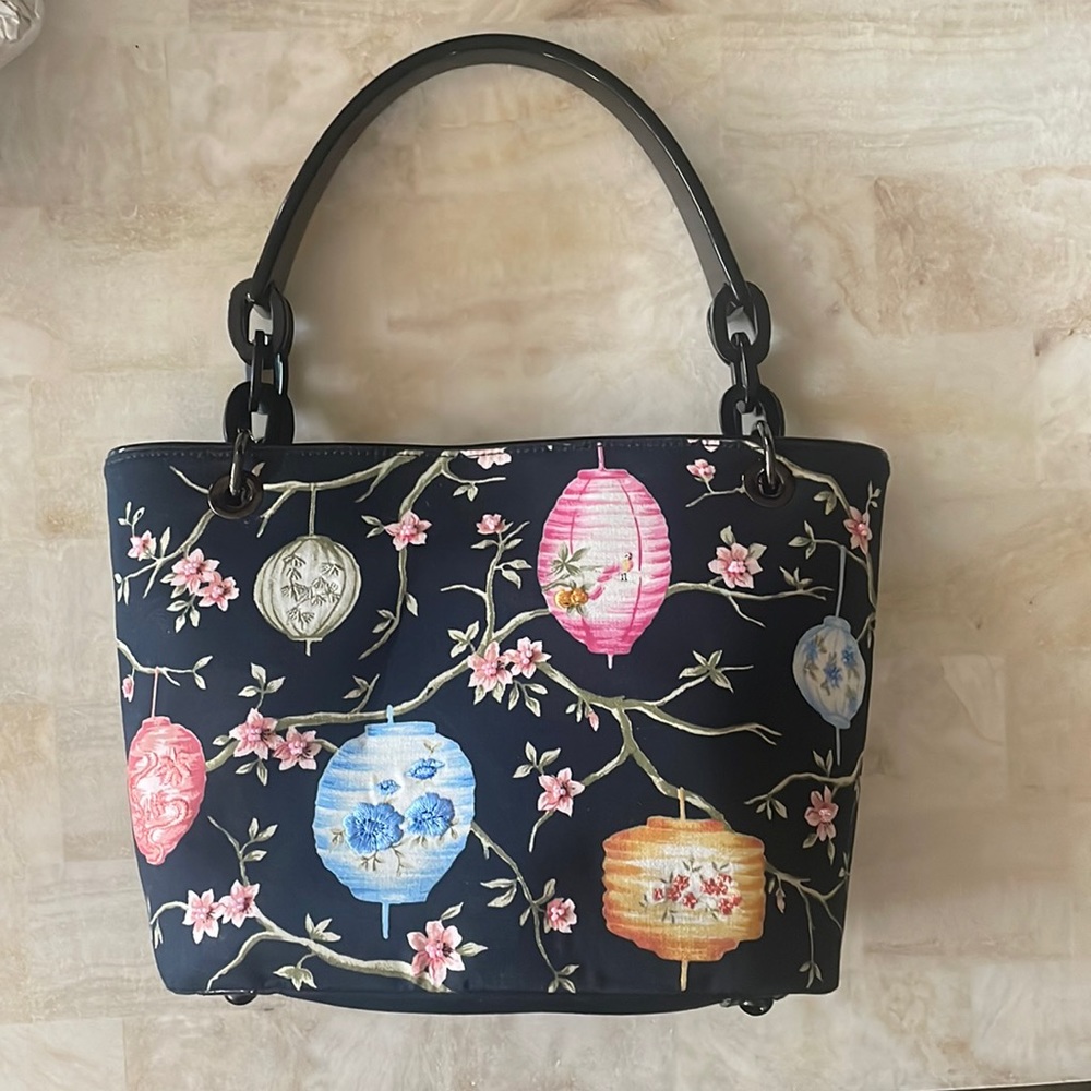 NWOT. Talbots Chinese paper lantern handbag